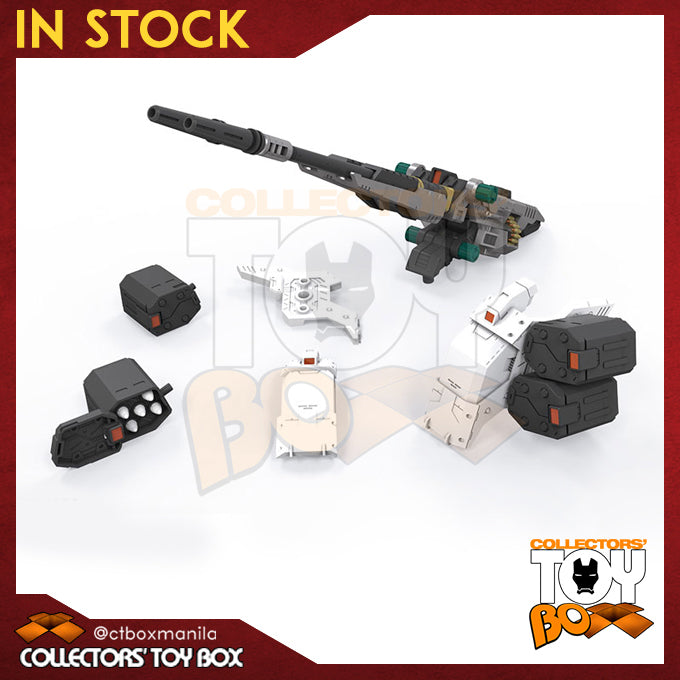 Kotobukiya HMM ZOIDS Customize Parts Dual Sniper Rifle & AZ Five Launch Missile System Set