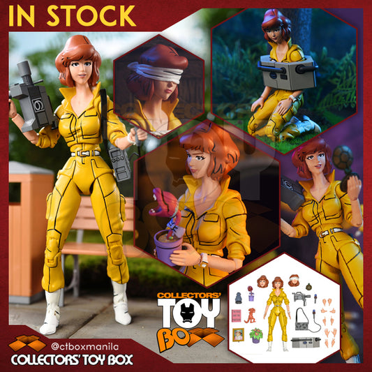 Neca Ultimate Teenage Mutant Ninja Turtles Mutant Interest Storm April O'Neil
