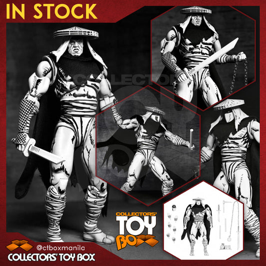 Neca Teenage Mutant Ninja Turtles Mirage Comics - Foot Assassin (Black & White)