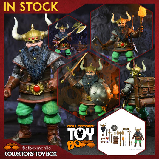 Neca Ultimate Dungeons and Dragons - Elkhorn the Good Dwarf Fighter