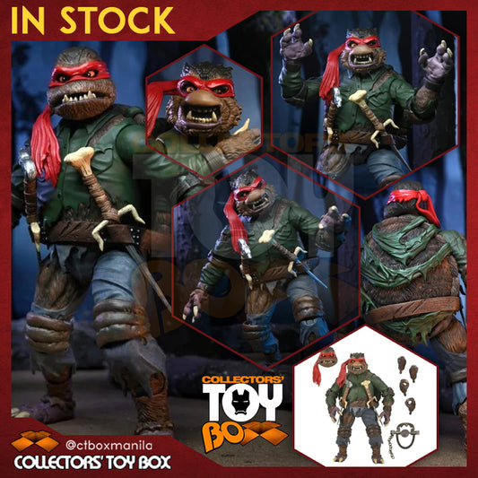 Neca Ultimate Universal Monsters x Teenage Mutant Ninja Turtles - Raphael as Wolfman