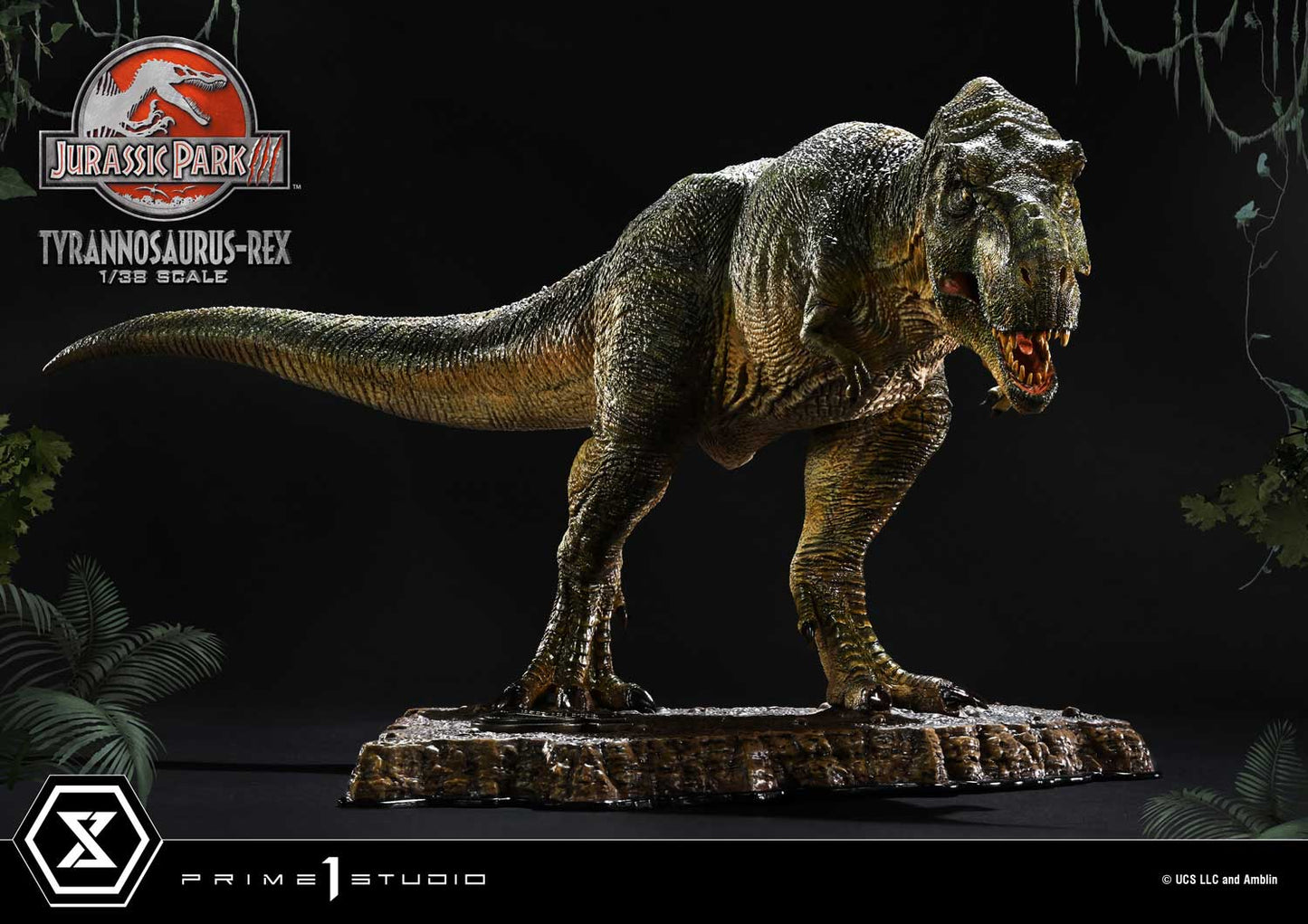 Prime 1 Studio 1/38 Jurassic Park III Tyrannosaurus Rex