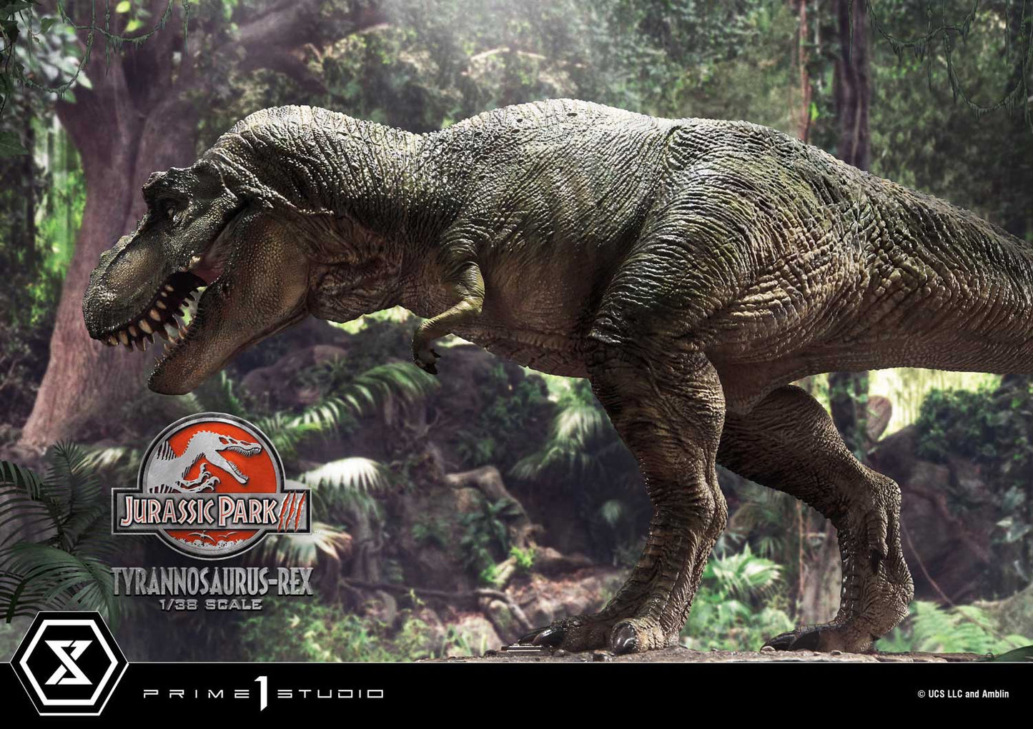 Prime 1 Studio 1/38 Jurassic Park III Tyrannosaurus Rex