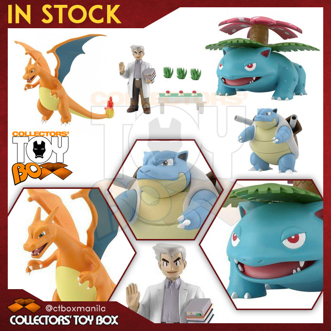 Pokemon Scale World Kanto Region Professor Oak Set