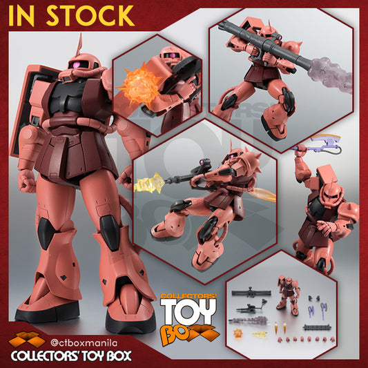 Robot Spirits SIDE-MS Mobile Suit Gundam - MS-06S Char's Zaku II Custom (ver ANIME)