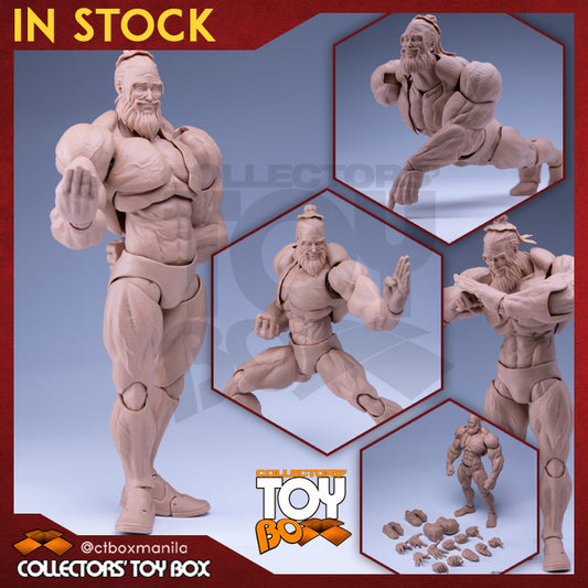 Romankey 1/12 Ultra-Movable Male Figure Big Guy Yellow Skin