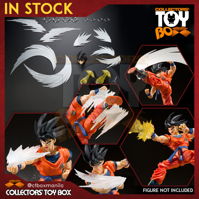 SH Figuarts Dragon Ball Z - Son Goku Effect Parts Set