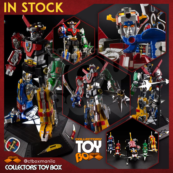 Toynami Voltron Defender of the Universe 40th Anniversary Collector's Set