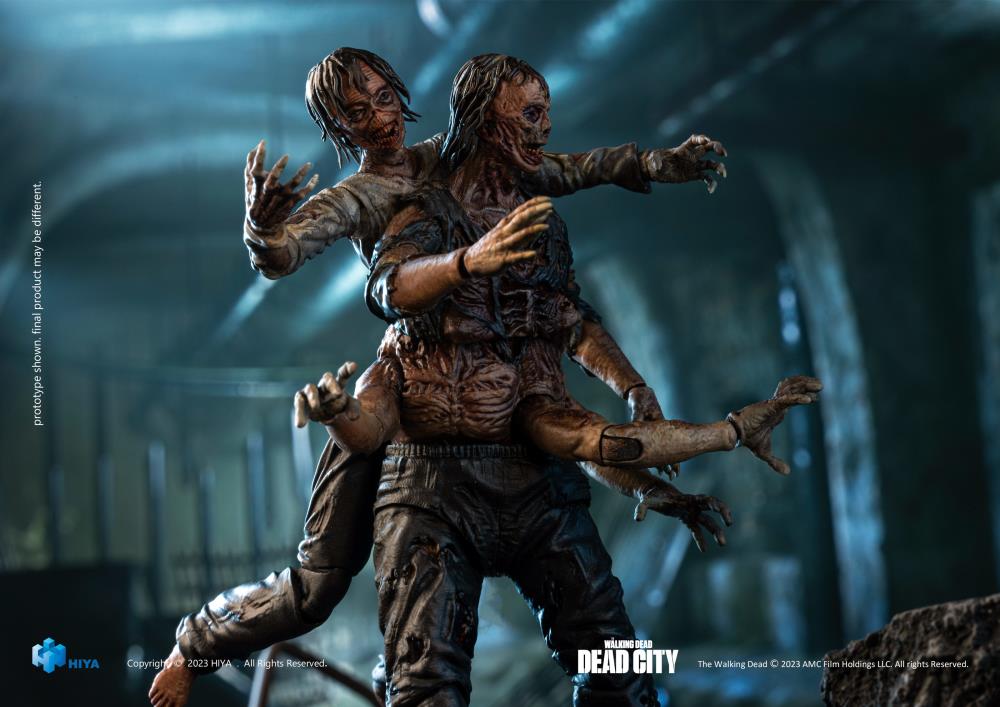 Hiya Toys 1/18 The Walking Dead Dead City - Walker King
