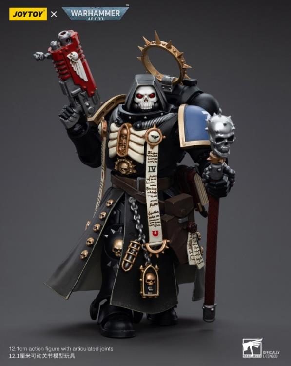 Joytoy 1/18 Warhammer 40K Ultramarines Primaris Chaplain Brother Varus