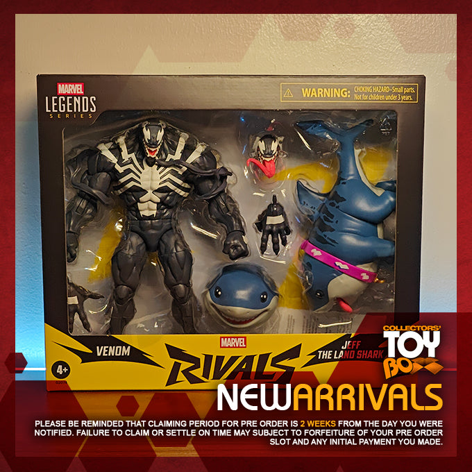 Marvel Legends Marvel Rivals - Venom and Jeff the Land Shark