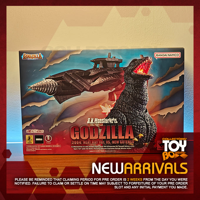 SH Monsterarts Godzilla Final Wars 2004 Heat Ray version vs Shin Gotengo