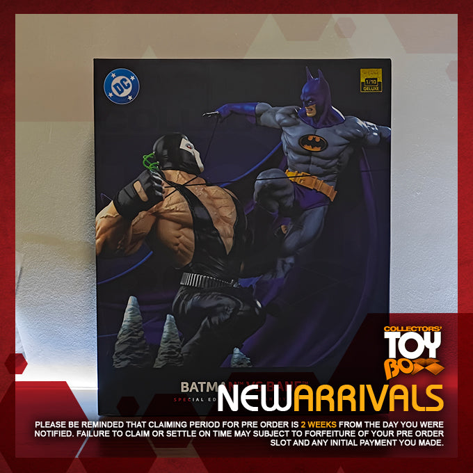 Iron Studios Art scale 1/10 DC Batman vs Bane Diorama
