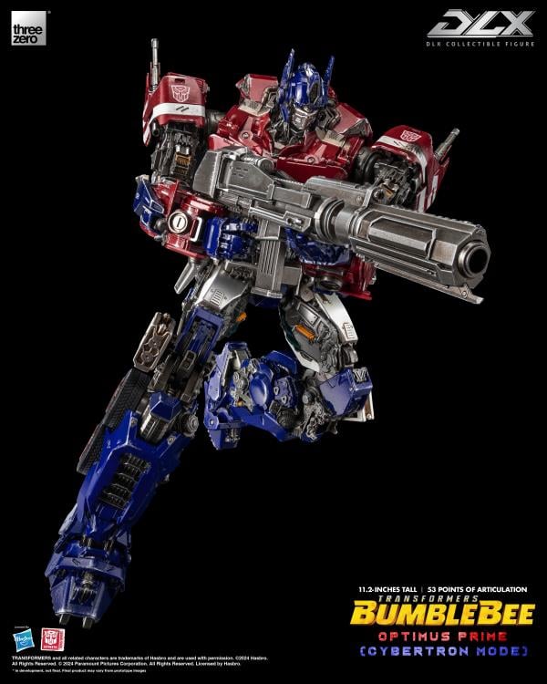 Threezero DLX Transformers Bumblebee Movie Optimus Prime (Cybertron Mode)