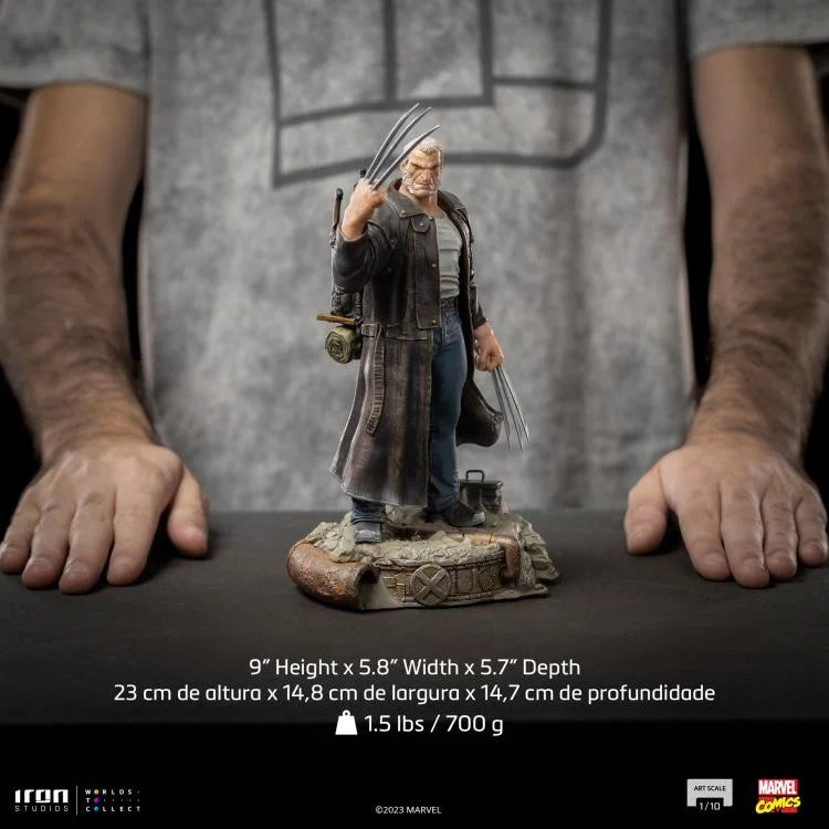 Iron Studios Art Scale 1/10 Marvel Comics - Old Man Logan (Black and White) (Wolverine 50th Anniversary)