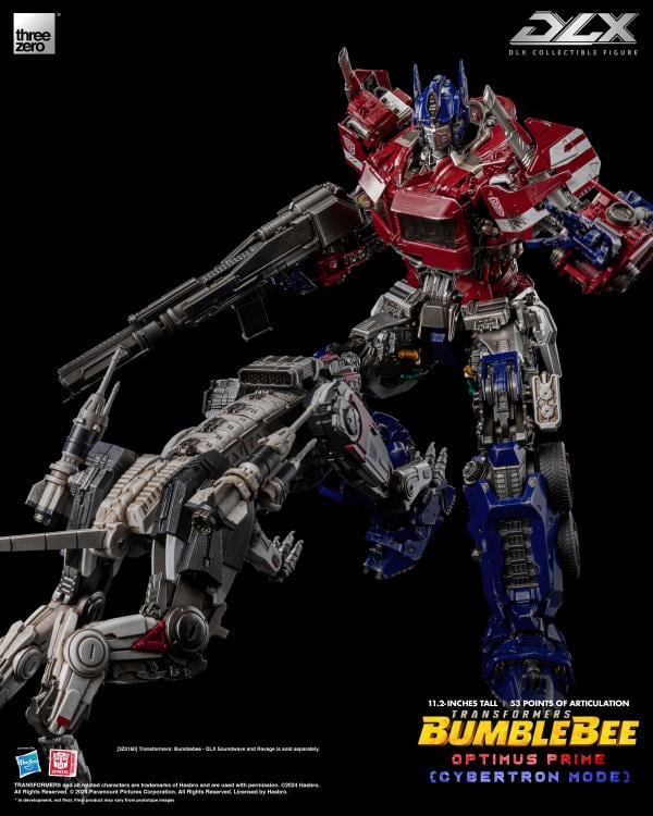 Threezero DLX Transformers Bumblebee Movie Optimus Prime (Cybertron Mode)