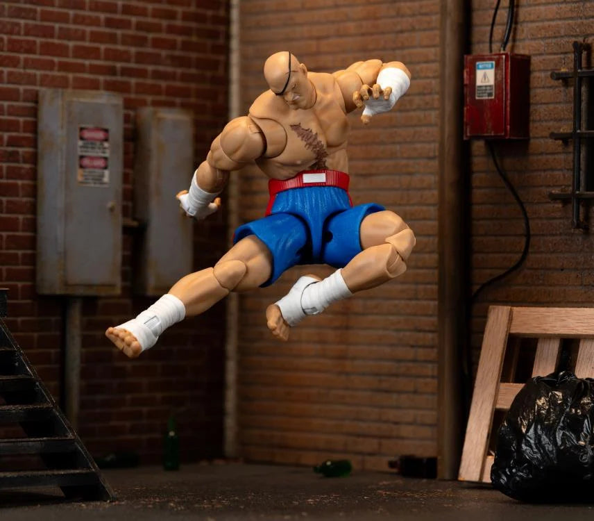 Jada Toys 1/12 Ultra Street Fighter II: The Final Challengers - Sagat