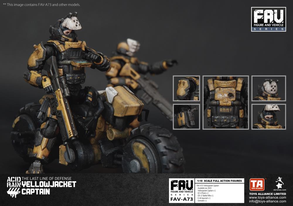 Acid Rain World FAV-A73 Yellow Jacket Captain
