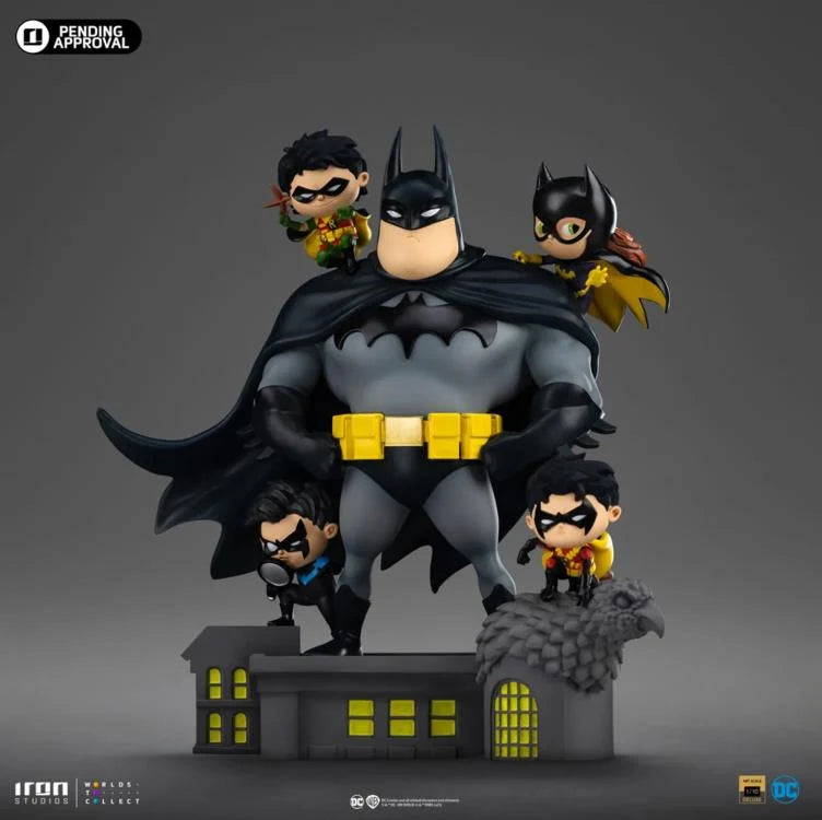 Iron Studios Animated Icons 1/10 DC Comics - Batman Family