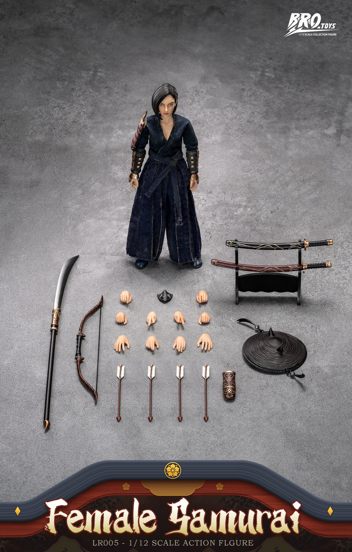 Brotoys 1/12 Female Samurai