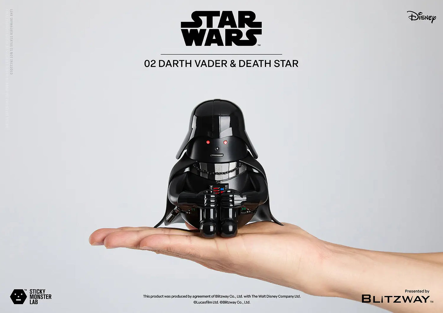 Blitzway Sticky Monster Lab Star Wars - Darth Vader & Death Star
