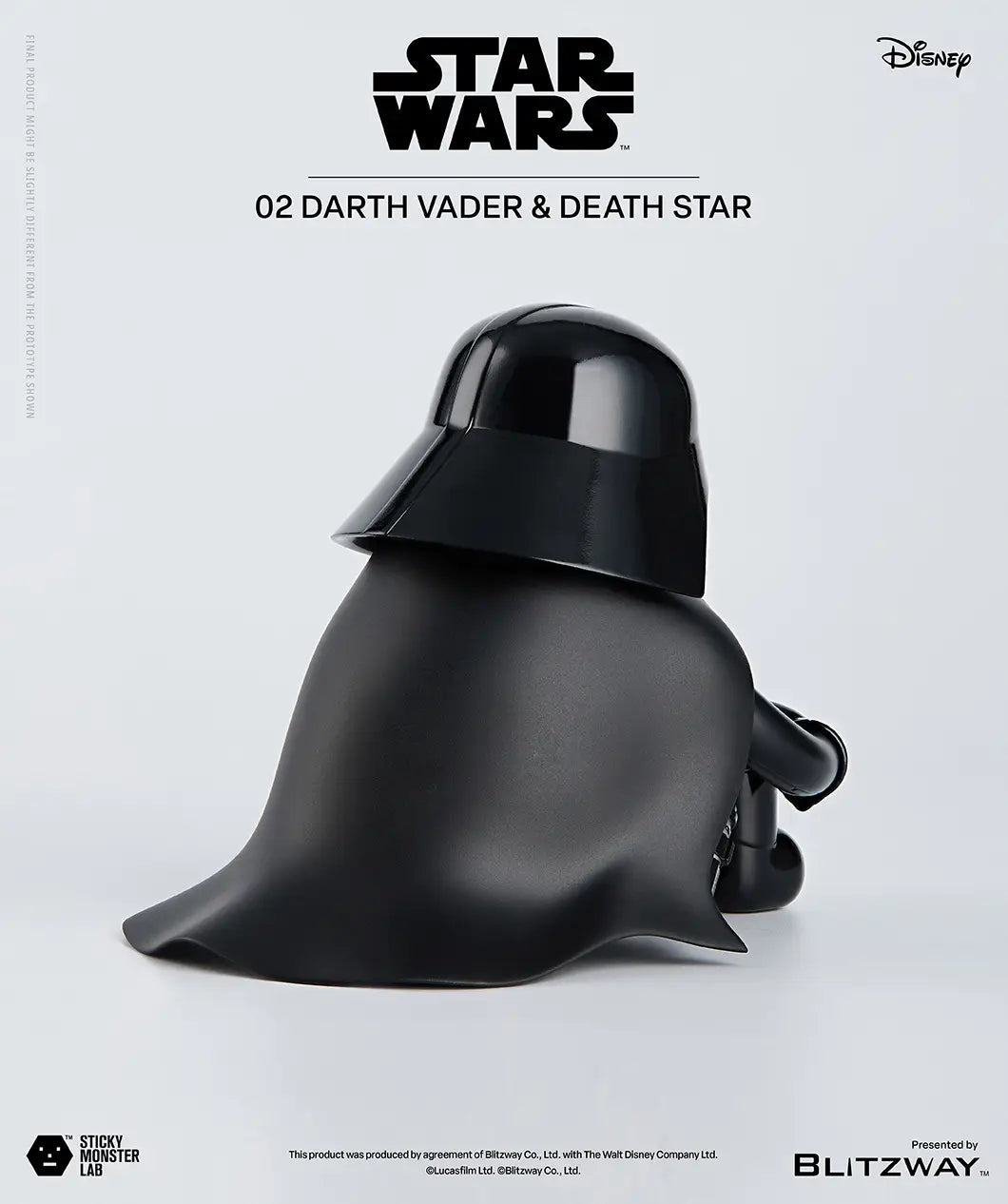 Blitzway Sticky Monster Lab Star Wars - Darth Vader & Death Star