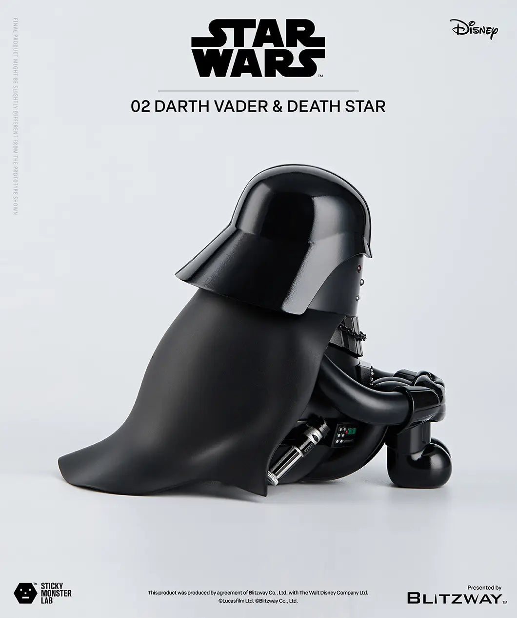 Blitzway Sticky Monster Lab Star Wars - Darth Vader & Death Star