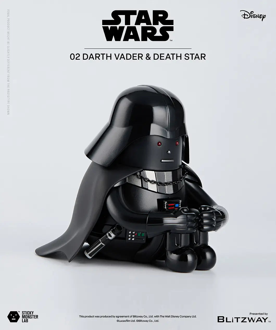 Blitzway Sticky Monster Lab Star Wars - Darth Vader & Death Star