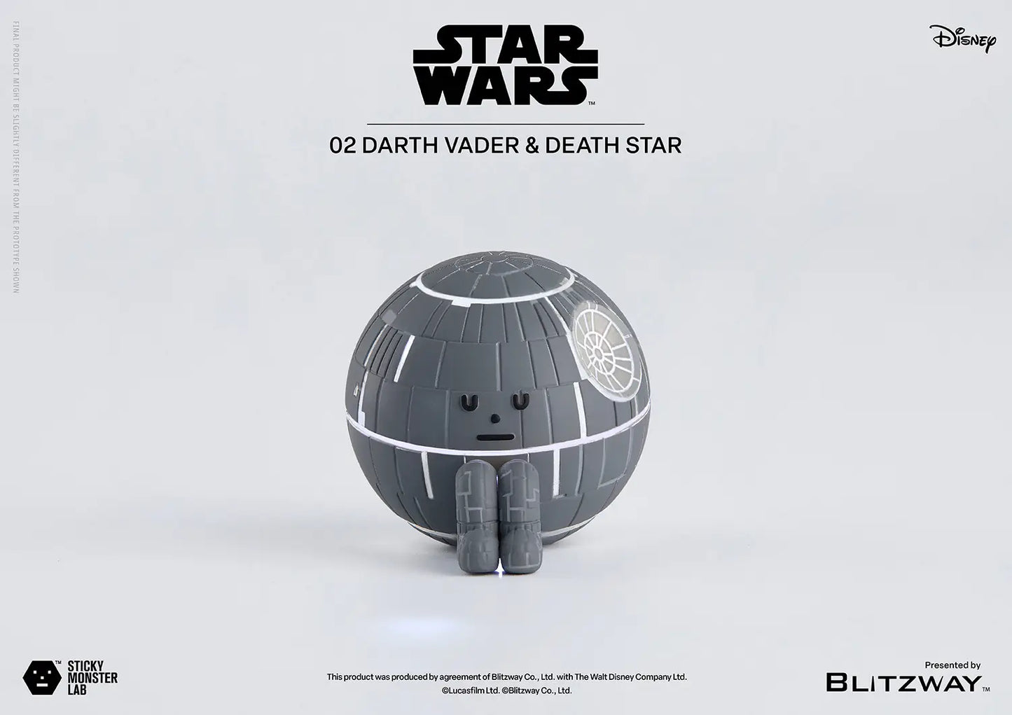 Blitzway Sticky Monster Lab Star Wars - Darth Vader & Death Star