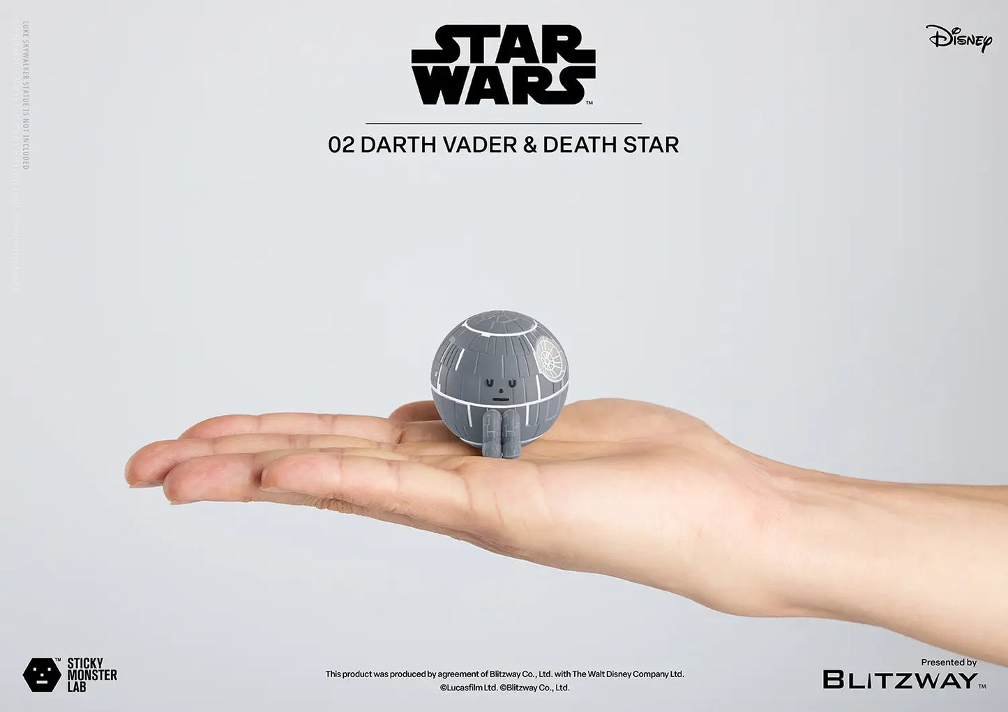 Blitzway Sticky Monster Lab Star Wars - Darth Vader & Death Star