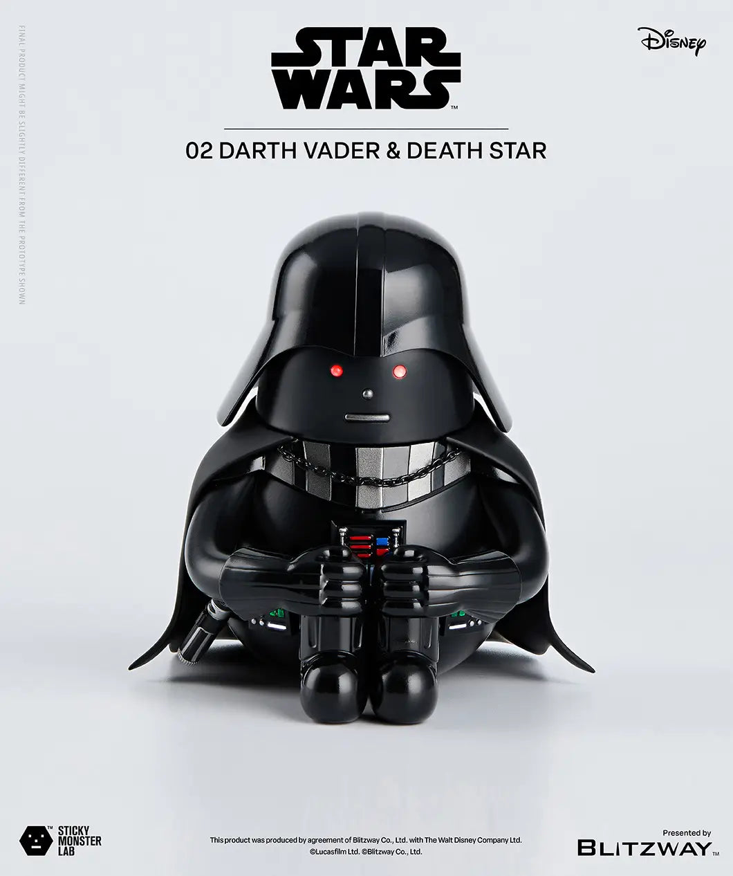 Blitzway Sticky Monster Lab Star Wars - Darth Vader & Death Star
