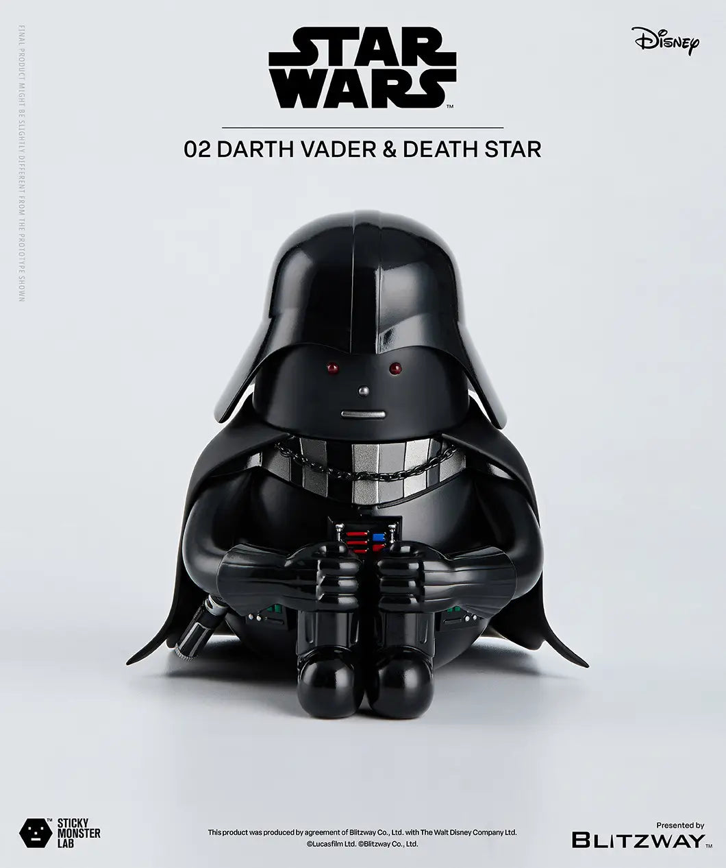 Blitzway Sticky Monster Lab Star Wars - Darth Vader & Death Star