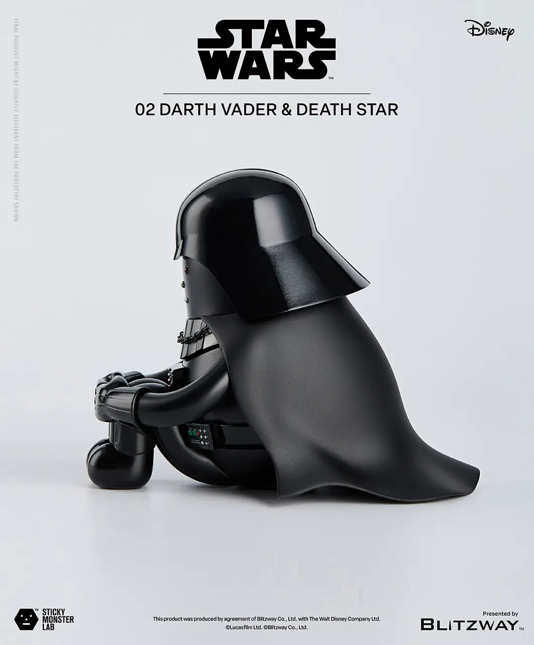 Blitzway Sticky Monster Lab Star Wars - Darth Vader & Death Star