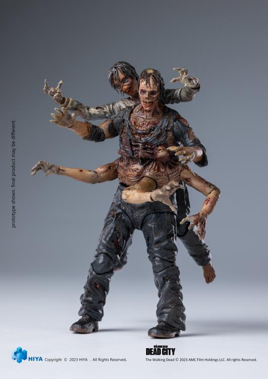 Hiya Toys 1/18 The Walking Dead Dead City - Walker King