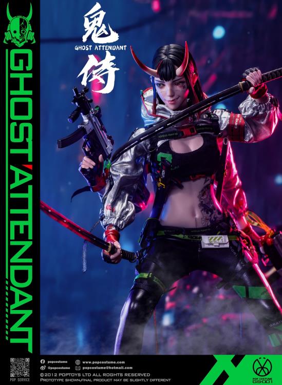 Pop Costume 1/6 GS-001 Ghost Attendant