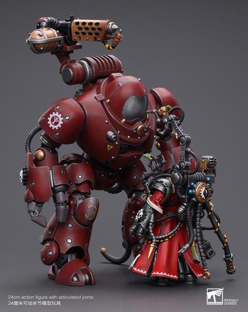 Joytoy 1/18 Warhammer 40k Adeptus Mechanicus Kastelan Robot with Incendine Combustor