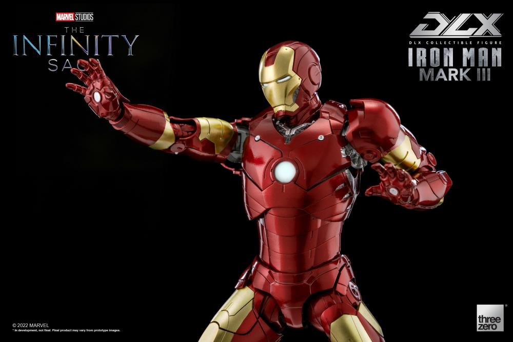 Threezero DLX Marvel The Infinity Saga Iron Man Mark 3