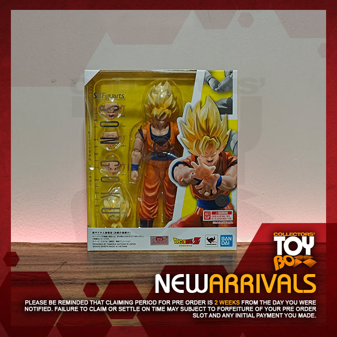SH Figuarts Dragon Ball Z - Super Saiyan Son Goku (The Games Begin)