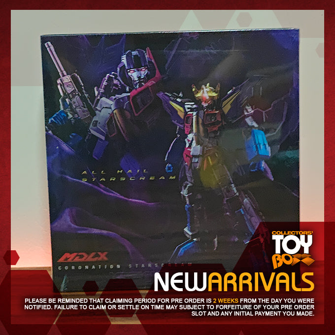 Threezero MDLX Transformers Starscream Coronation Verison