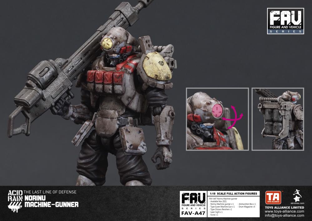 Acid Rain World FAV-A47 Norinu Machine-gunner