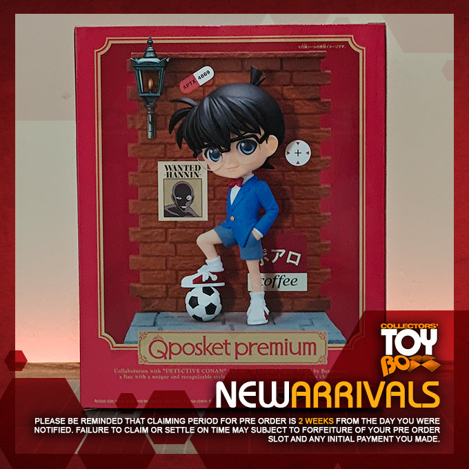 Banpresto Qposket Premium Detective Conan Case Closed Conan Edogawa II