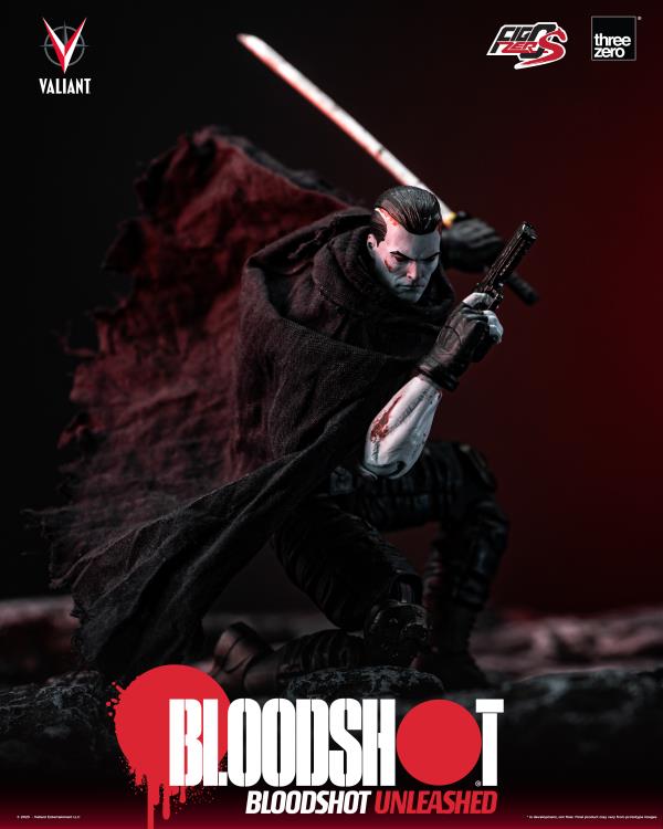 Threezero Figzero S 1/12 Valiant Bloodshot Unleashed - Bloodshot