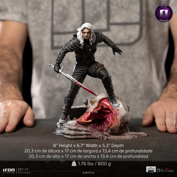 Iron Studios Art Scale 1/10 The Witcher - Geralt of Rivia