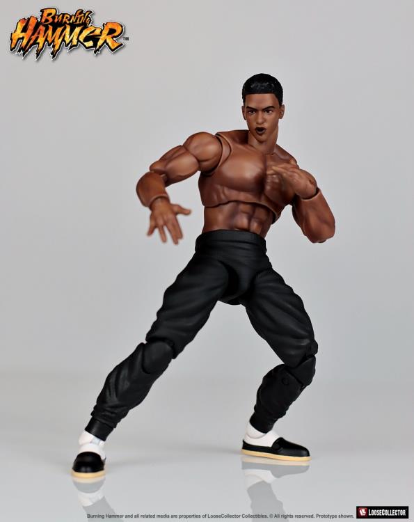 Loose Collector 1/12 Burning Hammer Master Montez Lee
