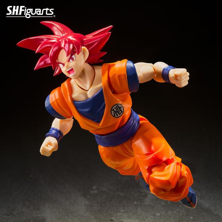 SH Figuarts Dragon Ball Super - Super Saiyan God Son Goku (Saiyan God of Virtue)