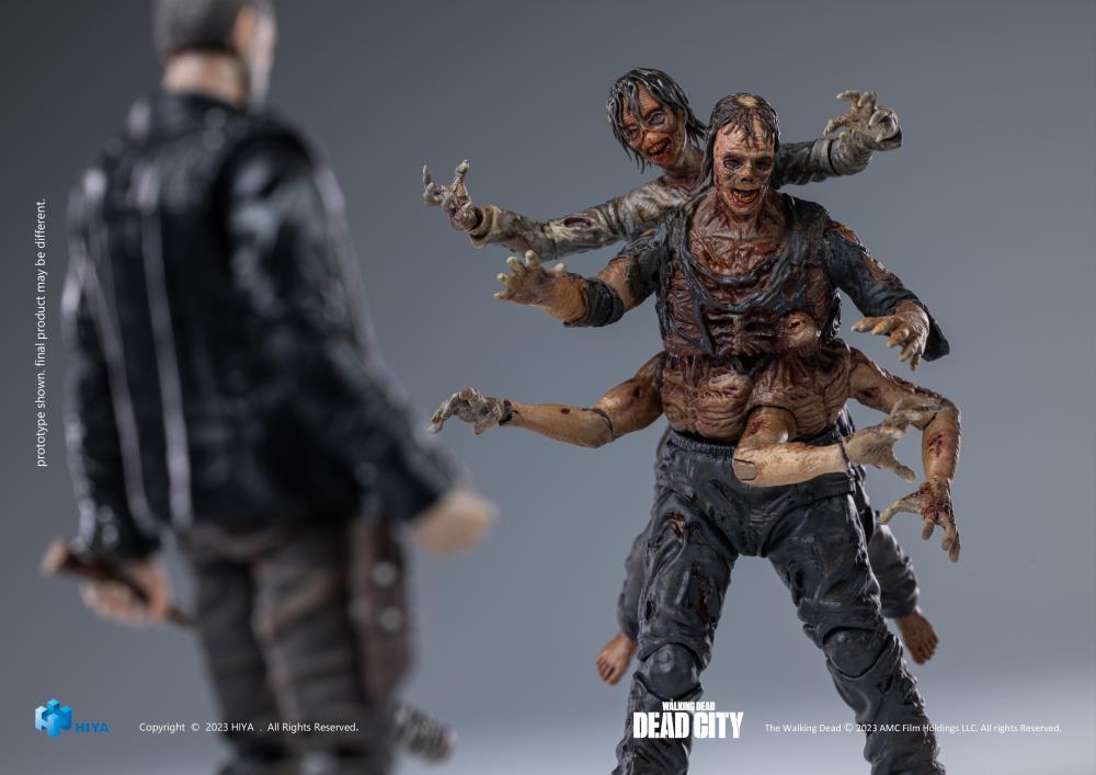 Hiya Toys 1/18 The Walking Dead Dead City - Walker King