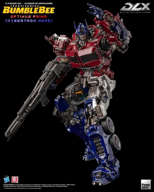 Threezero DLX Transformers Bumblebee Movie Optimus Prime (Cybertron Mode)