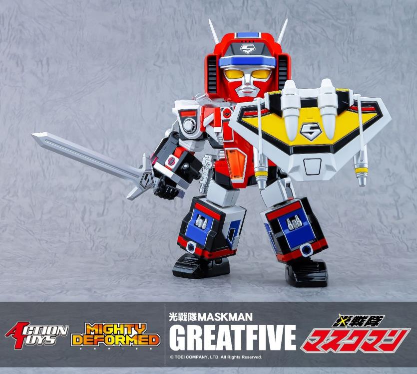 Action Toys Mighty Deformed Great Five
