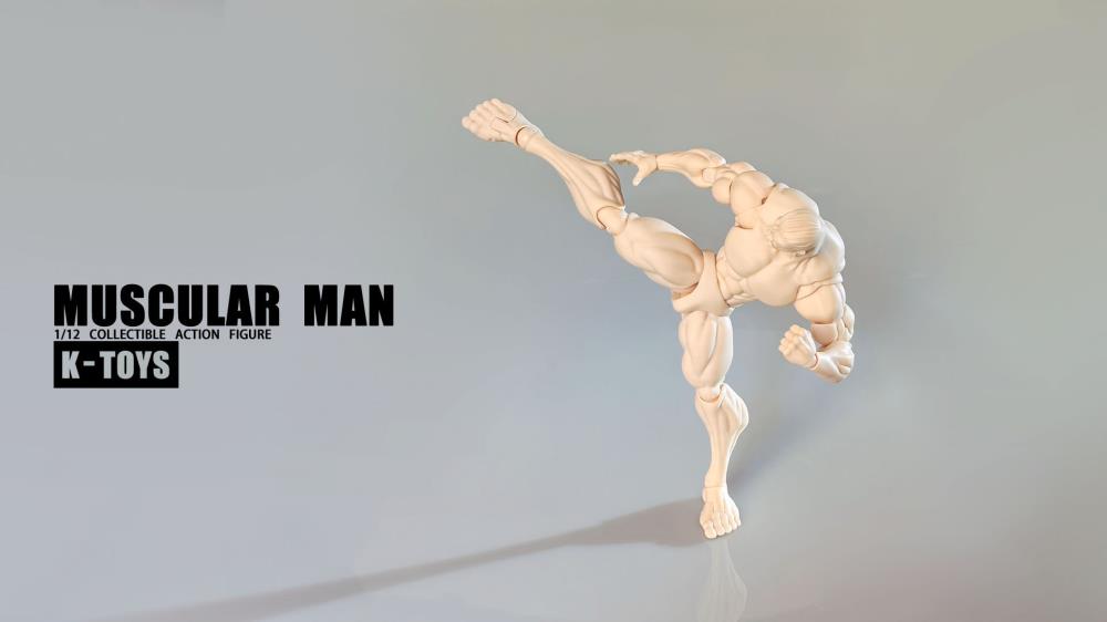 Ktoys 1/12 Muscular Male Body