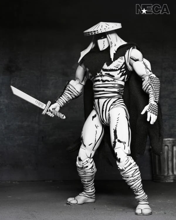 Neca Teenage Mutant Ninja Turtles Mirage Comics - Foot Assassin (Black & White)